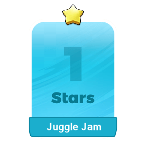 MMOJUGG Monopoly Go Juggle Jam 1 Stars-S3-5 Details View of Item Function and Use